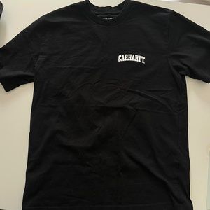 Men’s Carhartt WIP Black University Script T-shirt